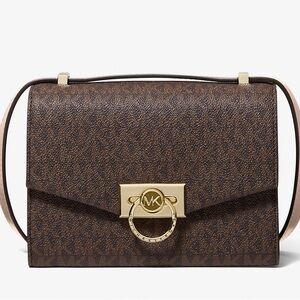 Michael Kors Hendrix crossbody bag with Gold Accents ALMOST NEW